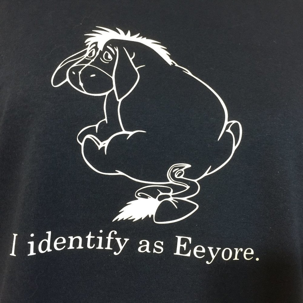 I Identify As Eeyore Comical Tshirt